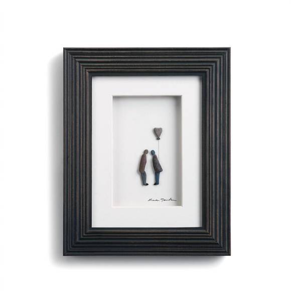 NEW DEMDACO love is in the air wall art in black - Picture 1 of 2